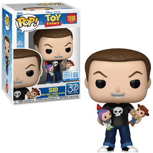 Sid with Buzz & Woody Funko Pop #1598 in box and out of box Toy Story 30th