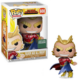 Silver Age All Might #608 Metallic Barnes & Noble Exclusive My Hero Academia Funko Pop figure in box and out of box