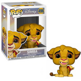 Simba with Grub #496 Funko Pop Disney The Lion King figure in box and out of box