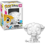 Simba #728 DIY Funko Pop shown in-box and out-of-box, front view