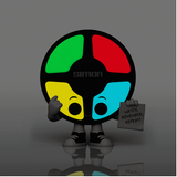 Simon #129 90’s Capsule Series Funko Pop Retro Toys GITD Chase figure outside the box.