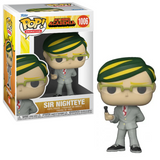 Sir Nighteye #1006 My Hero Academia Funko Pop in box and out of box