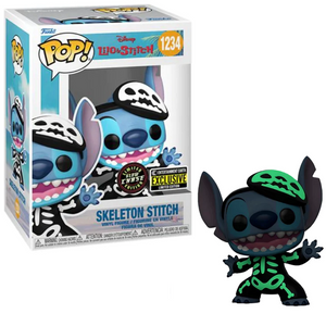 Skeleton Stitch #1234 - Lilo & Stitch Funko Pop! [Gitd Chase EE Exclusive]