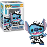 Skeleton Stitch #1234 Special Edition Funko Pop displayed in and out of the box.