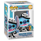 Skeleton Stitch #1234 Funko Pop! displayed inside the box, front view
