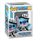 Skeleton Stitch #1234 Special Edition Funko Pop inside the box.