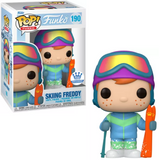 Skiing Freddy #190 Funko Pop! in box and out of box