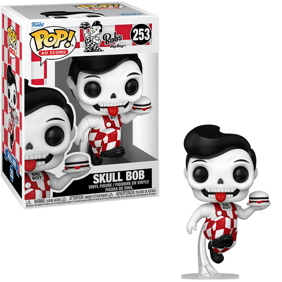 Skull Bob #253 Bob’s Big Boy Funko Pop! — in box and out of box