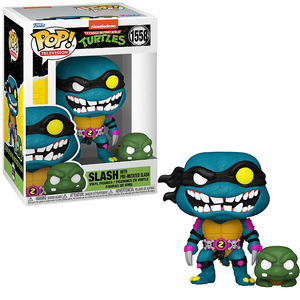 Slash with Pre-mutated Slash #1558 - Teenage Mutant Ninja Turtles Funko Pop! TV