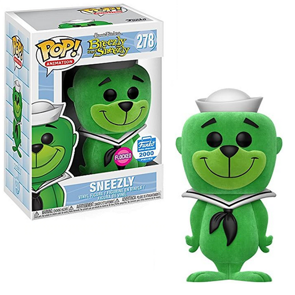 Sneezly #278 - Breezly & Sneezly Funko Pop! Animation [Flocked Funko Exclusive Lmtd 2000 pcs]