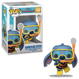Snorkeling Stitch #1742 Disney Lilo & Stitch Funko Pop in box and out of box