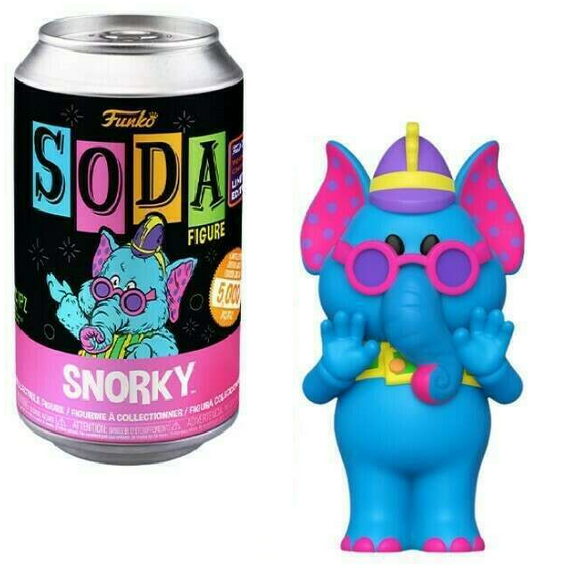 Snorky [Blue] - The Banana Splits Funko Soda [Blacklight Wondrous Convention Exclusive] [Opened Common]