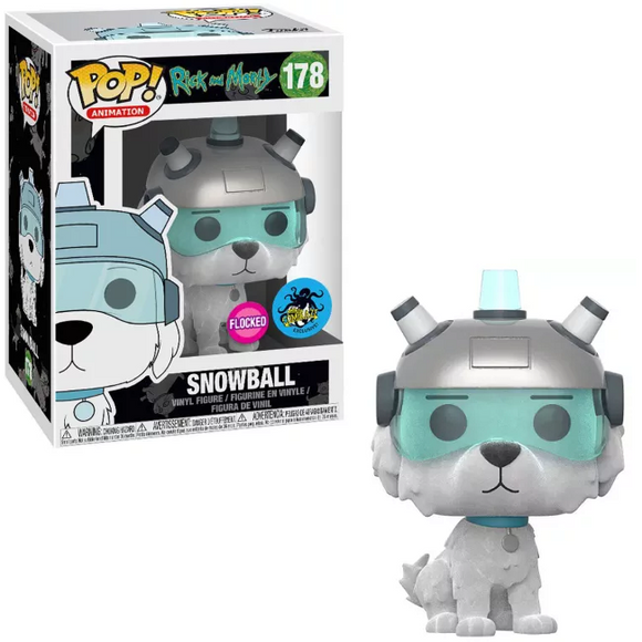 Snowball Flocked #178 Rick and Morty Funko Pop out of the box