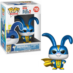 Snowball [Superhero Suit] #765 – The Secret Life of Pets 2 Funko Pop! Movies 