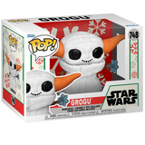 Snowman Grogu #748 Funko Pop! – in retail box front view
