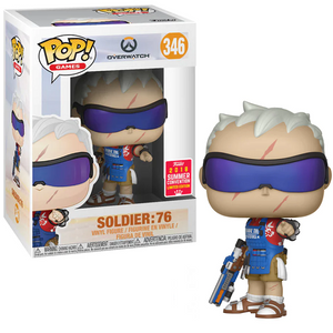 Soldier 76 #346 - Overwatch Funko Pop! Games [2018 Summer Convention Limited Edition]