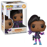 Sombra #307 Overwatch Funko Pop Games figure in box and out of box