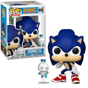 Sonic With Chao #1036 - Sonic The Hedgehog Funko Pop! Games