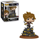 Sora #55 Kingdom Hearts III GameStop Exclusive Funko Pop in box and out of box