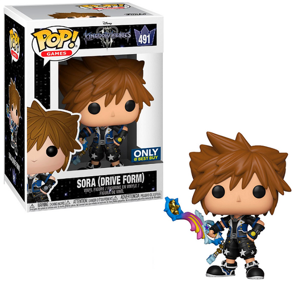 Sora [Drive Form]  #491 - Kingdom Hearts Funko Pop! Games [Best Buy Exclusive]