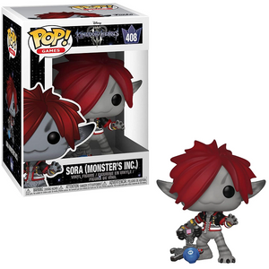 Sora #408 Kingdom Hearts Monster’s Inc. Funko Pop! in and out of box