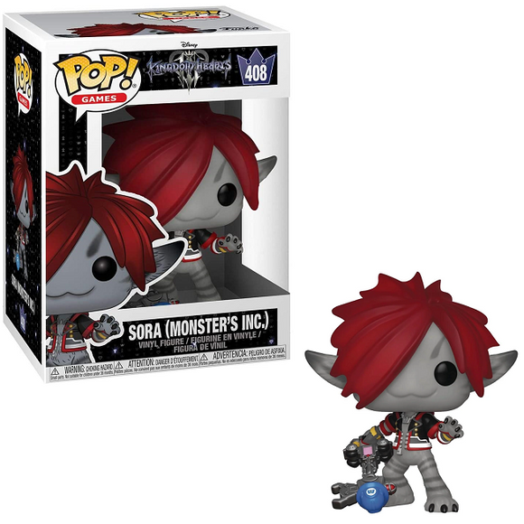 Sora #408 Kingdom Hearts Monster’s Inc. Funko Pop! in and out of box