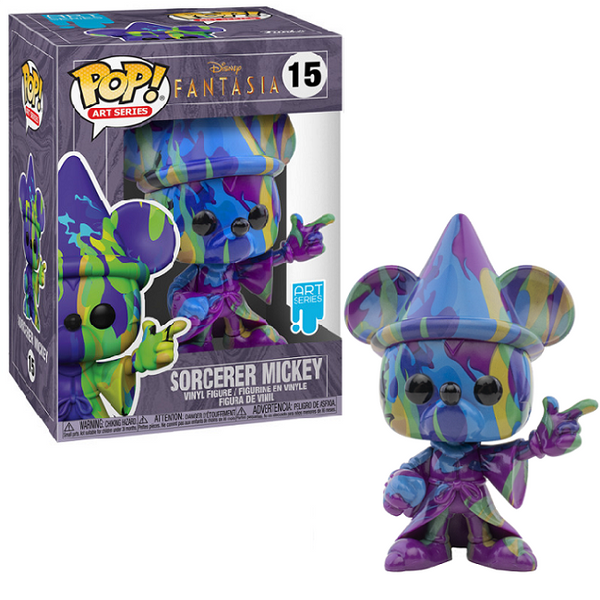 Sorcerer Mickey #15 - Fantasia Funko Pop! Art Series – A1 Swag