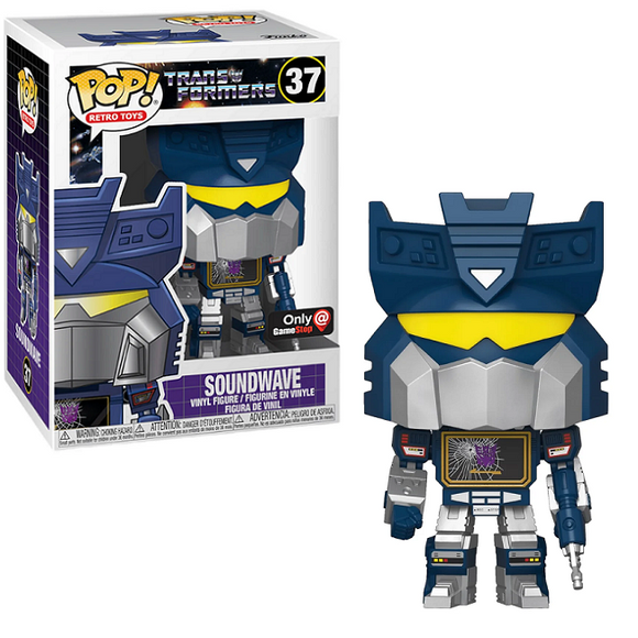 Soundwave #37 - Transformers Funko Pop! Retro Toys [GameStop Exclusive]