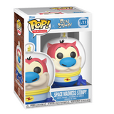 Space Madness Stimpy Funko Pop #1533 displayed inside original window box