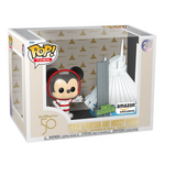 Space Mountain and Mickey Mouse #28 Disney Funko Pop Town displayed in box, front view