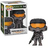Spartan Mark VII with Commando Rifle #14 Halo Infinite Funko Pop! in box and out of box
