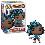 Spider-Byte #1229 Spider-Man Across the Spider-Verse Funko Pop in box and out of box