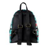 Spider Man Spider Verse Loungefly mini backpack EE Exclusive comic panel design back view