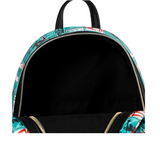 Spider Man Spider Verse Loungefly mini backpack EE Exclusive comic panel design inside liner