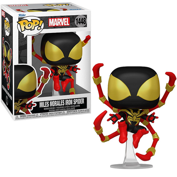 Miles Morales Iron Spider #1448 - Spider-Man Comics Funko Pop!