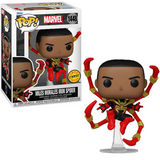 Miles Morales Iron Spider #1448 Funko Pop in and out of box