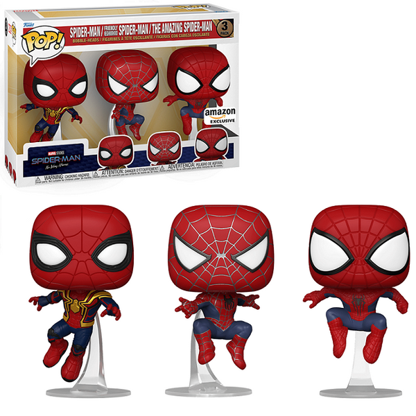 Spider-Man 3-Pack Marvel Funko Pop! Exclusive – A1 Swag