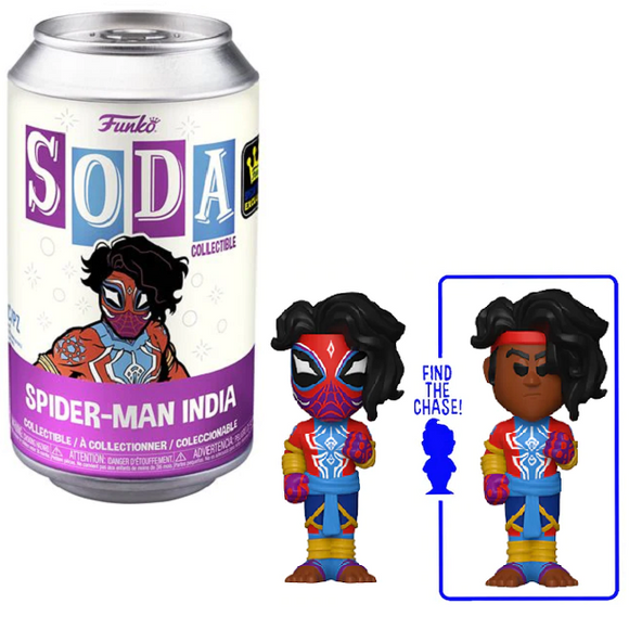 Spider-Man India – SpiderMan Accross the Spider-Verse Funko Soda [With Chance Of Chase] [Specialty Series]