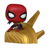 Spider-Man #1179 Funko Pop Deluxe figure shown out of the box, front view