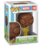 Spider-Man #1333 Marvel Funko Pop displayed in box, front view