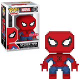 Spider-Man #1387 8-Bit Marvel Target Exclusive Funko Pop! in box and out of box