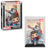 Spider-Man #48 The Amazing Spider-Man #1 Comic Cover Funko Pop! in display case