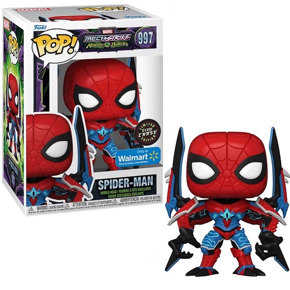 Spider-Man #997 - Mechstrike Monster Hunters Funko Pop! [Gitd Chase WalMart Exclusive]
