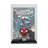 Spider-Man #53 The Amazing Spider-Man Comic Cover Target Exclusive Funko Pop! close-up of figure and comic backdrop