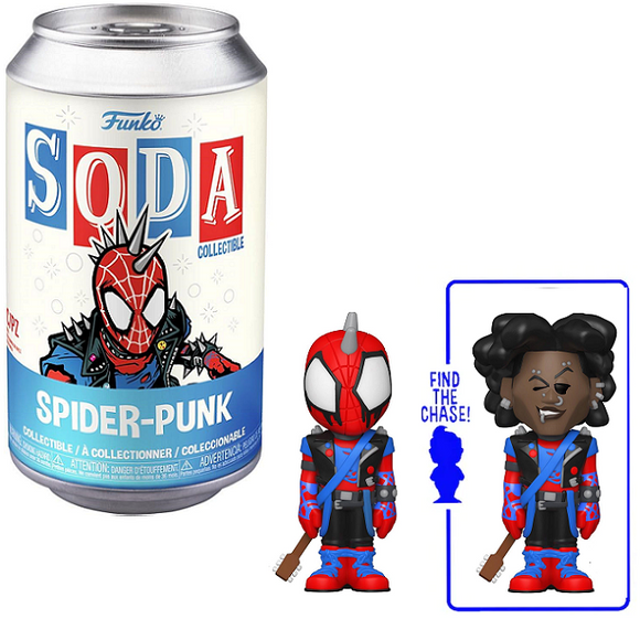 Spider-Punk - Spider-Man Across the Spider-Verse Funko SODA [With Chance Of Chase]