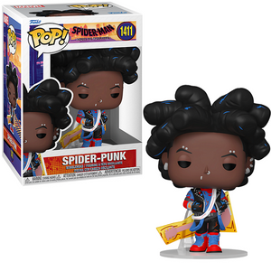 Spider-Punk #1411 - Spider-Man Across The Spider-Verse Funko Pop! [Unmasked]