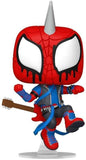 Spider-Punk #1231 Across the Spider-Verse Funko Pop out of box