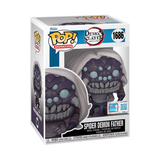 Spider Demon Father #1686 Demon Slayer Funko Pop 2024 Fall Convention Exclusive in box