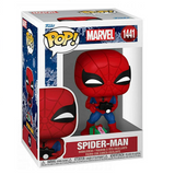 Spider-Man With Open Gift #1441 Funko Pop! – Marvel Holiday collectible in box