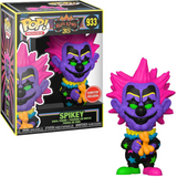 Spikey #933 Killer Klowns Blacklight Funko Pop in box and out of box